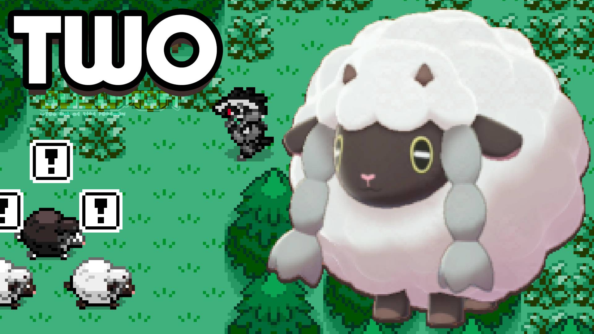 Pokemon TWO — увлекательная игра по мотивам басни/мифа о Волках и Овцах, головоломка.