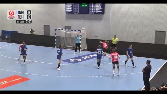 Броски Луча в игре Динамо Синара Vs Луч(1)