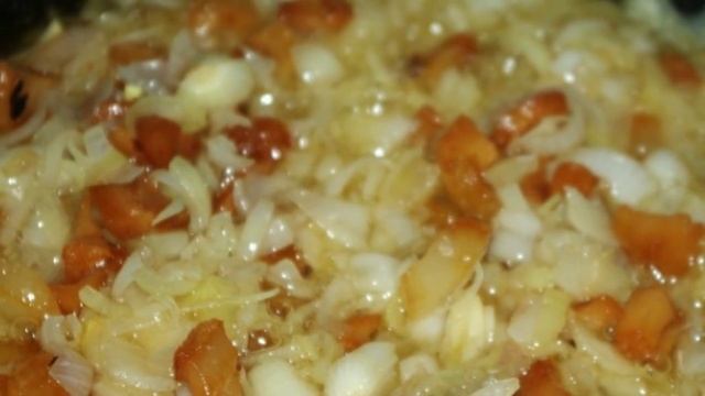 Каша на костре