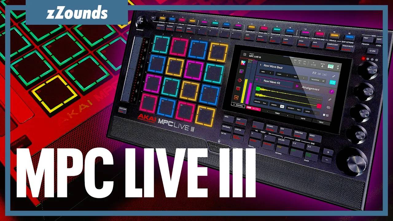 AKAI MPC Live III: Music Production Workstation Overview