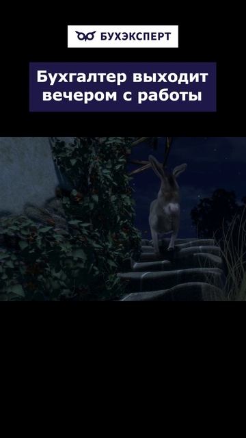 Бухгалтер выходит вечером с работы #бухюмор