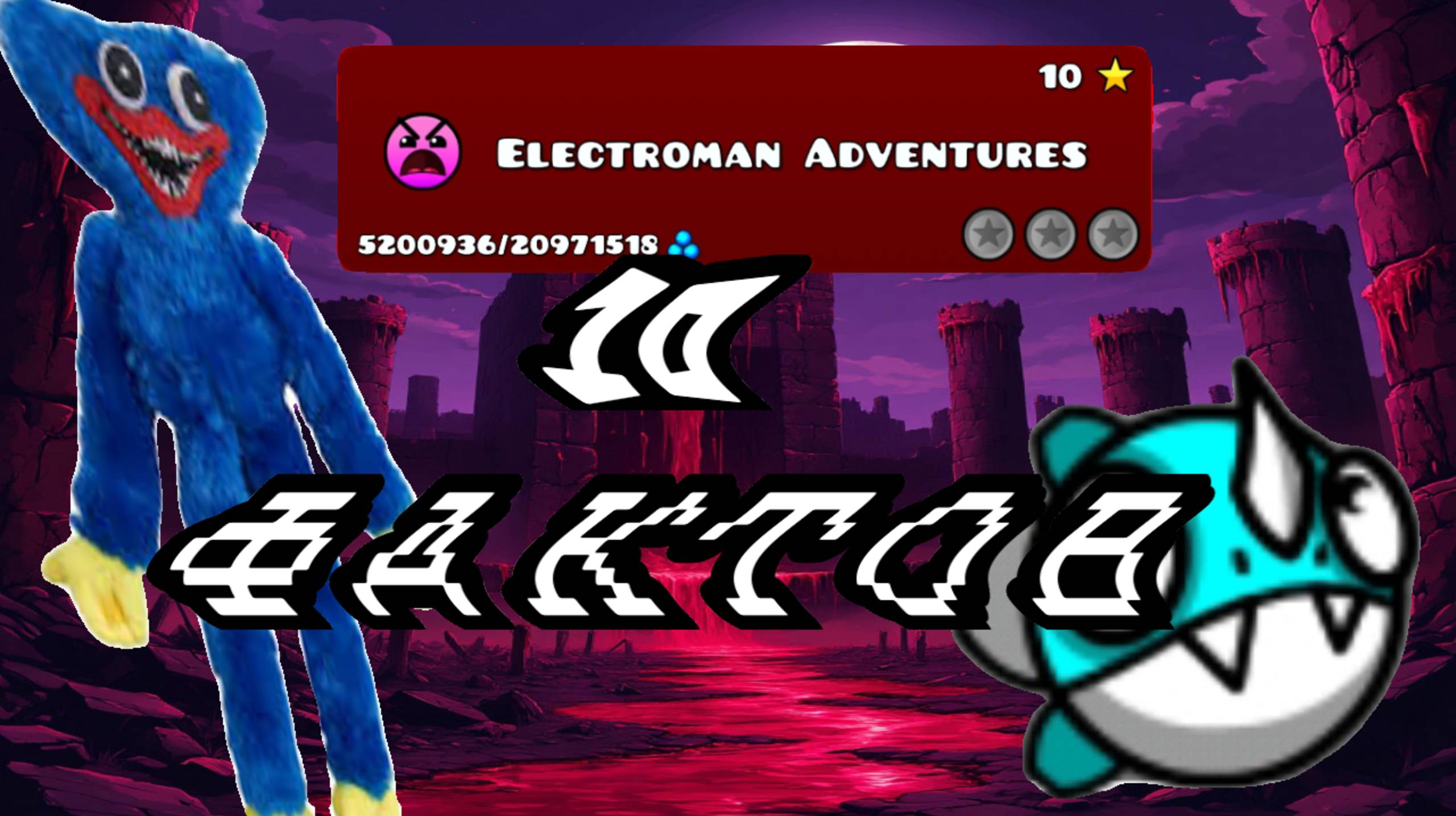 10 ФАКТОВ О ELECTROMAN ADVENTURES!|Geometry Dash