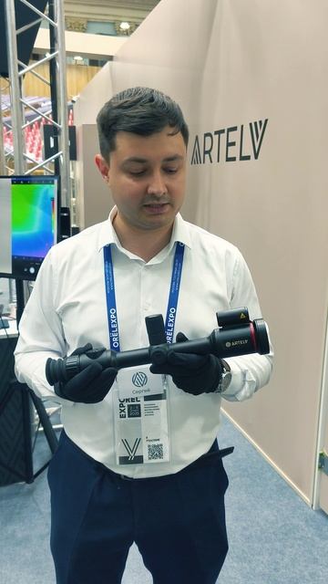 Тепловизионный прицел с чувствительностью 15mK – уникальный тепловизор из России от Artelv #Shorts