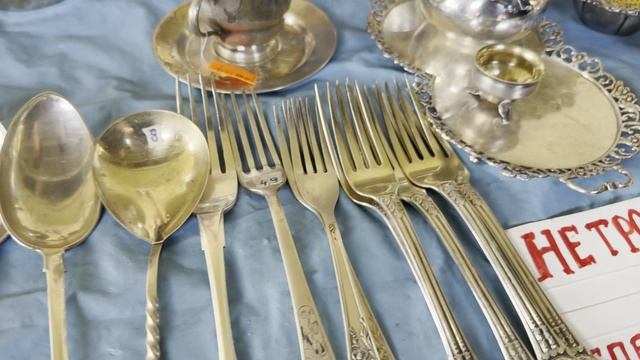 КУПИЛИ БОЛЬШОЙ СЕРЕБРЕНЫЙ КУБОК ПО СТАРОЙ ЦЕНЕ БАРАХОЛКА. СЕРЕБРО ОПЯТЬ ВЗЛЕТЕЛО. Flea Market.SILVER