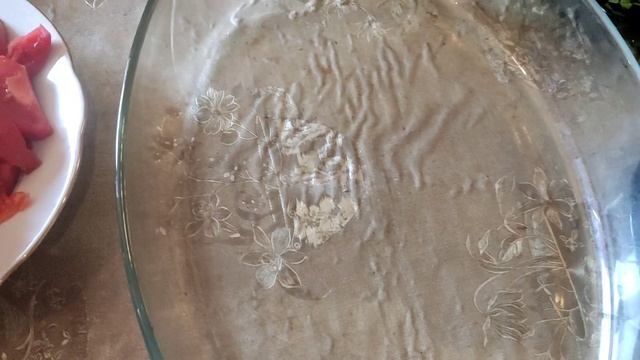 Салат Осенний из жареных баклажанов