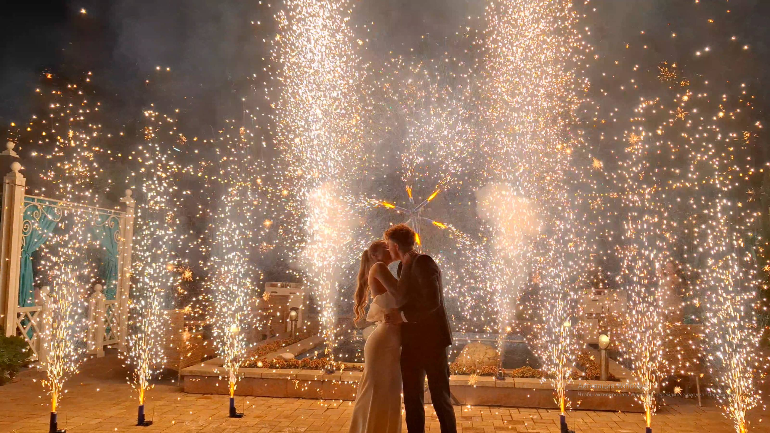 Волгодонск, РК Рандеву. Свадебный фейерверк от Пиросалют (pirosalut).
