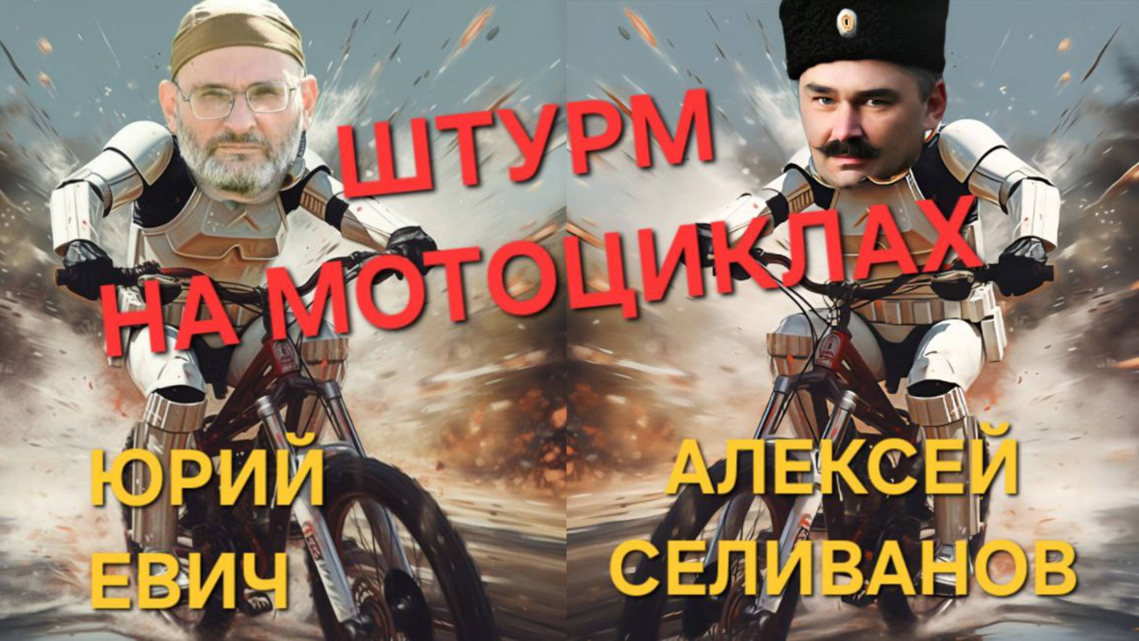 Штурм на мотоциклах! Как надо и как не надо штурмовать. Опыт СВО - Юрий Евич и Алексей Селиванов