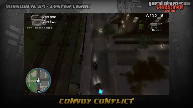 GTA Chinatown Wars - Walkthrough - Mission #54 - Convoy Conflict