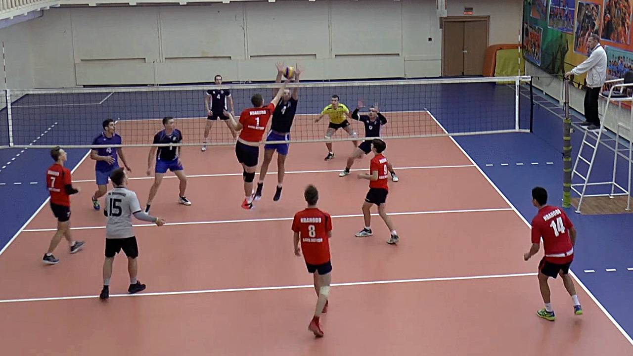 Волейбол. Дети Vs Взрослых. Спортшкола Vs Динамо Иваново. Игра