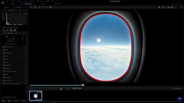 Создание зелёного синего экрана с помощью ColorDirector