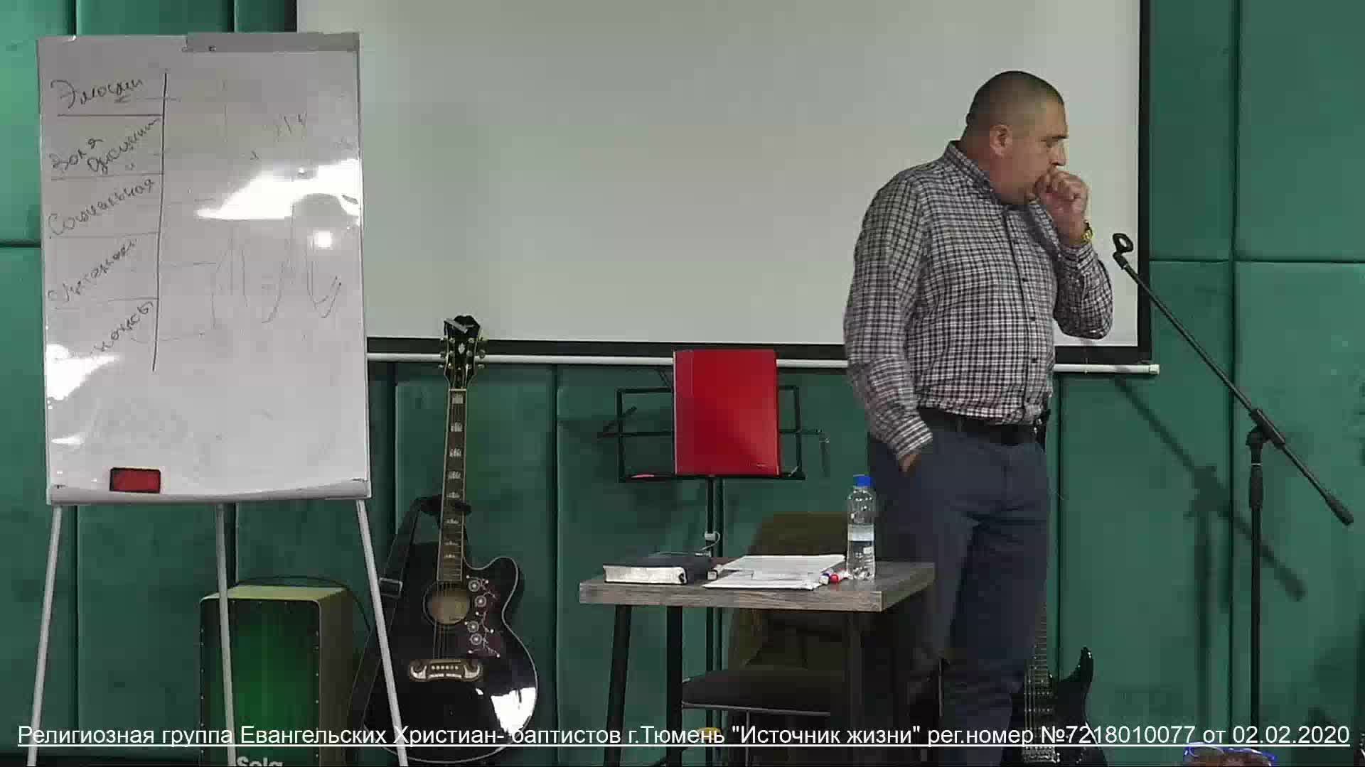 Библейская школа Дмитрий Котенев 04.10.2025 2 сессия