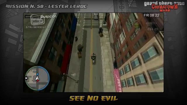 GTA Chinatown Wars - Walkthrough - Mission #58 - See No Evil