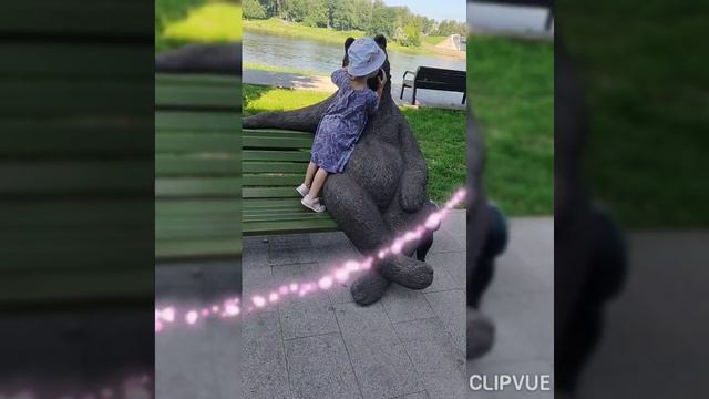 Встреча с мишкой.
