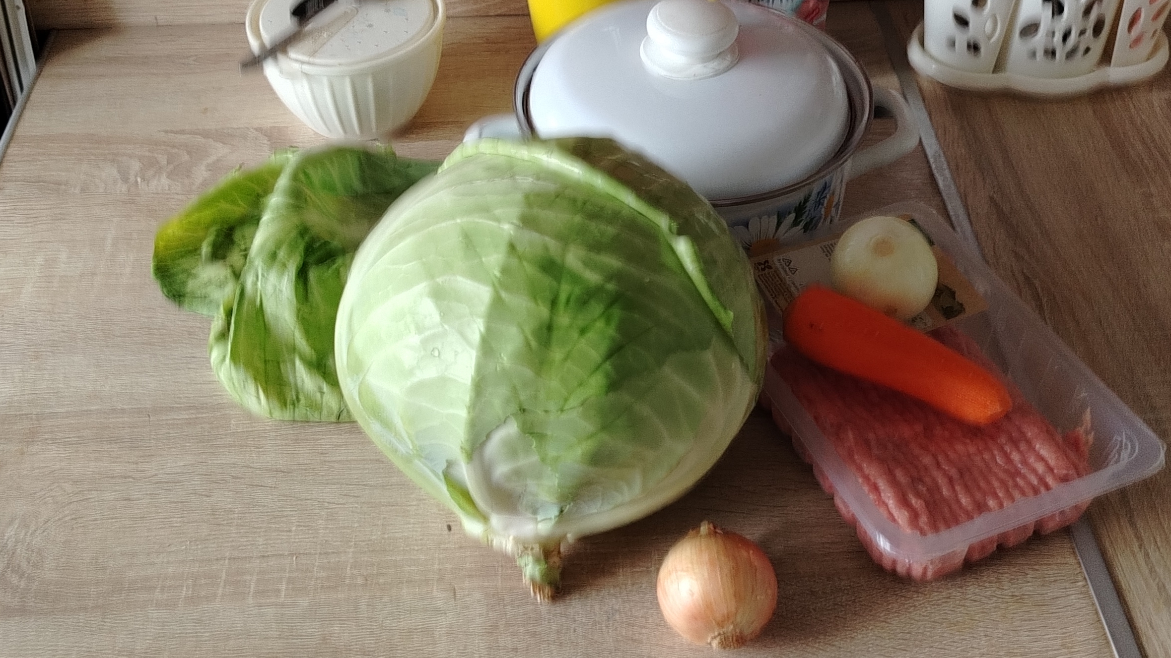 С Настей на кухне