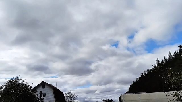 Альтернатива ускоренному движению облаков - облака 27-28 сентября 2025г