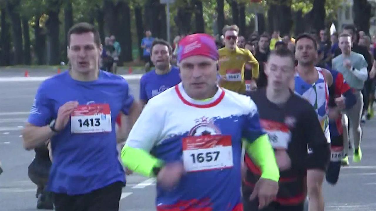 В рамках фестиваля бега и полумарафона "Моя столица" состоялся забег ветеранов СВО