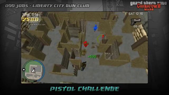 GTA Chinatown Wars - Walkthrough - LC Gun Club - Pistol Challenge