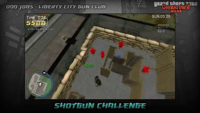 GTA Chinatown Wars - Walkthrough - LC Gun Club - Shotgun Challenge