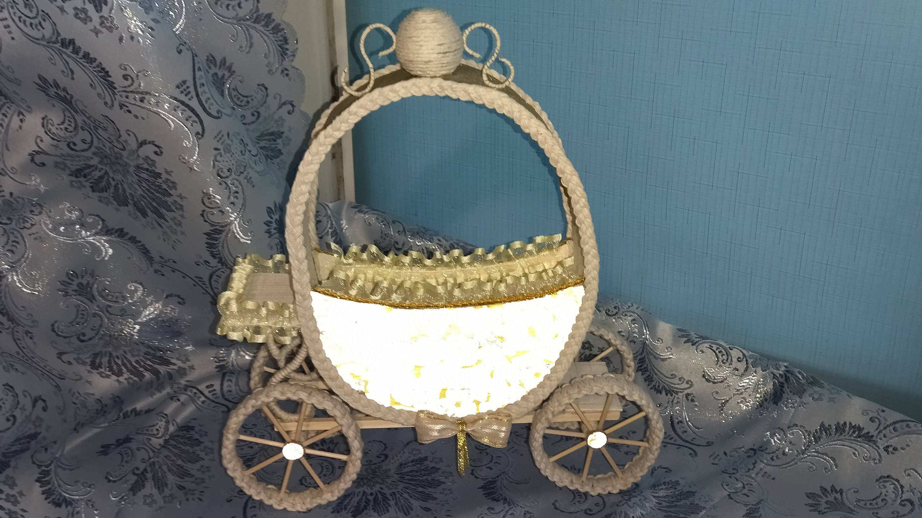 Карета с цветами 1.