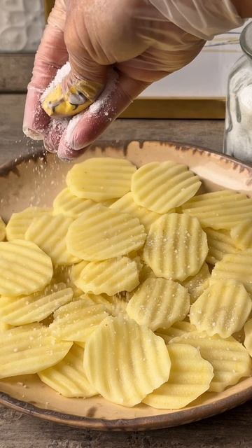 Домашние чипсы 🥔с минимумом жира