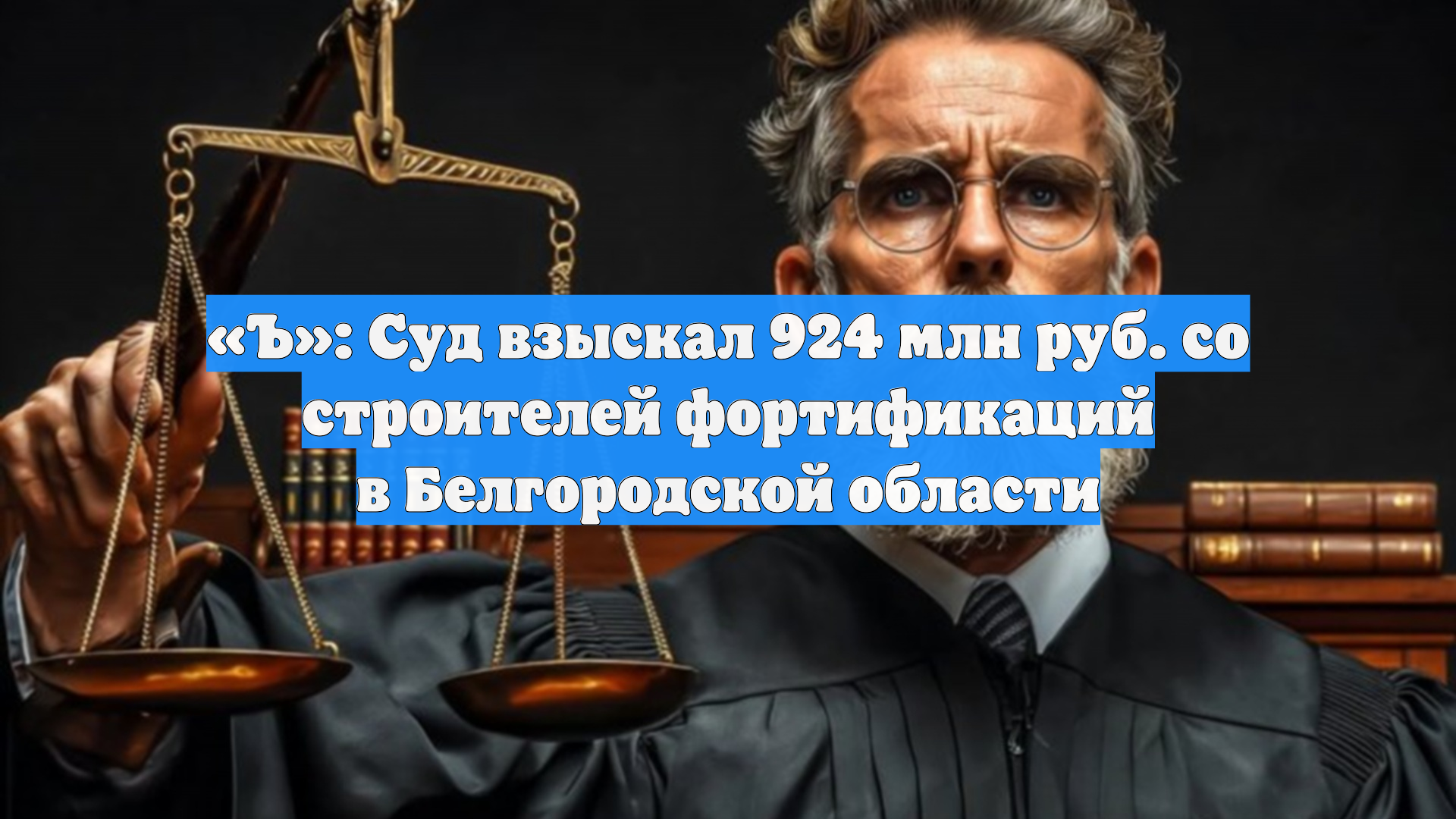 «Ъ»: Суд взыскал 924 млн руб. со строителей фортификаций в Белгородской области