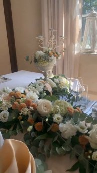 Оформление свадьбы в бежевых оттенках