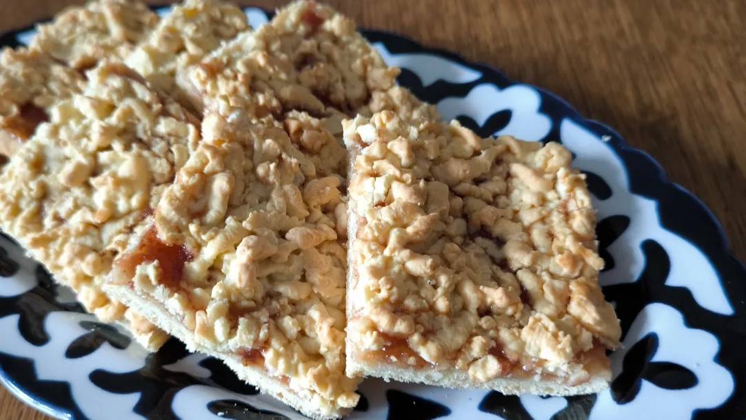 Домашнее печенье с джемом. Быстро, вкусно и ароматно