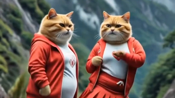 Чудо котики от нейросетей