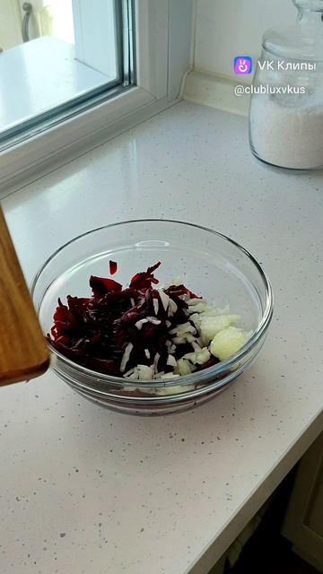 Салат из свеклы и майонеза