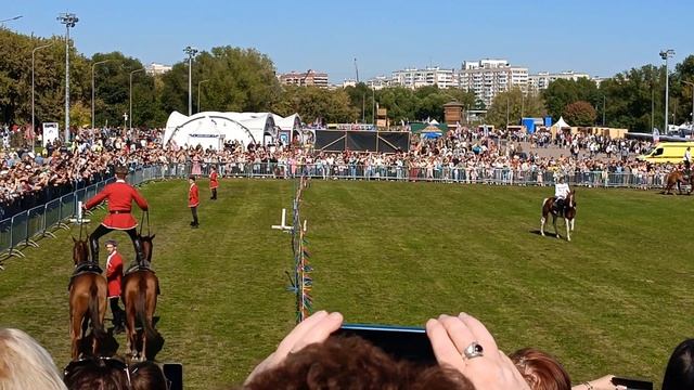 Джигитовка.Казаки гуляют.