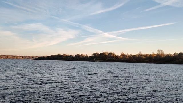 Закат. Очень красивые облака ( 4 октября)