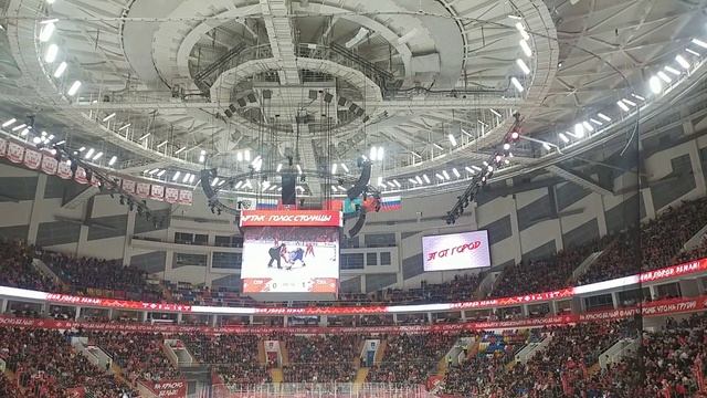 Папай-моряк. Вперёд наш Спартак Москва! ХК Спартак Москва - ХК СКА Санкт-Петербург 03.10.2025
