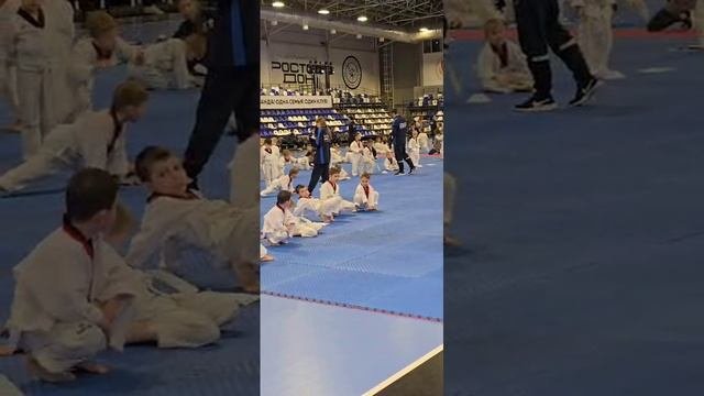 Будущие чемпионы тхэквондо в Ростове-на-Дону.