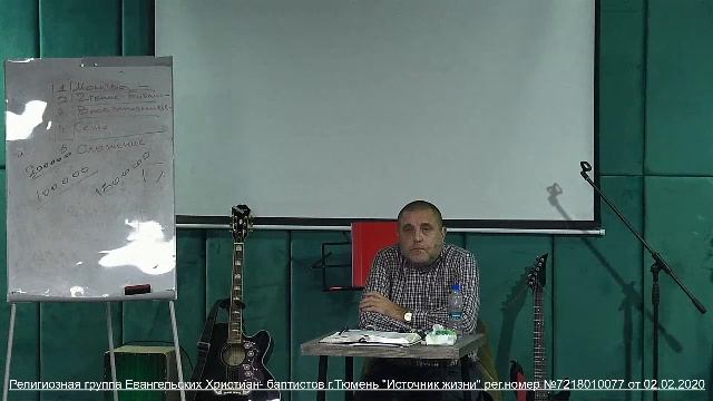 Библейская школа Дмитрий Котенев 04.10.2025 5 сессия