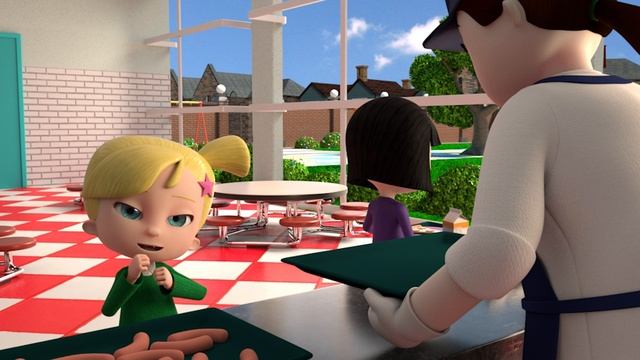 История №4 "Пицца"- Super Minds 1 (2nd ed) - Unit 4 - The pizza.