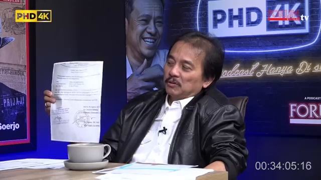 ROY SURYO IJAZAH JOKOWI BAKAL DIBAHAS DI DPR