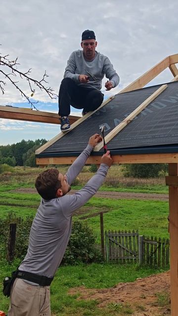 #superkrysha#стройкаминск #крышаминск #кровляподключ#керамика #фальц #забудова #крыша #кровля