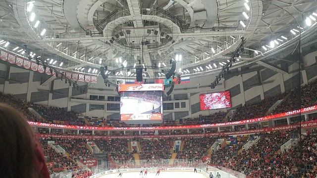 За красно-белый флаг! ХК Спартак Москва - ХК СКА Санкт-Петербург 03.10.2025