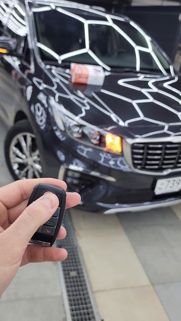 Kia Carnival - бронирование кузова и установка охранного комплекса StarLine S96 GSM