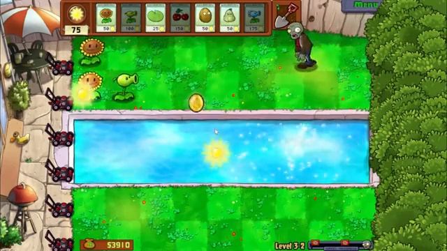 Возможно ли пройти Plants Vs. Zombies на 30x скорости? (360p)