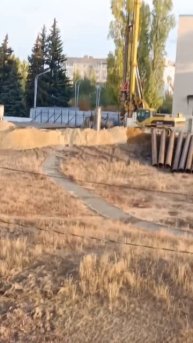 Незаконная стройка в парке территория детства г.Саратова 04.10.25