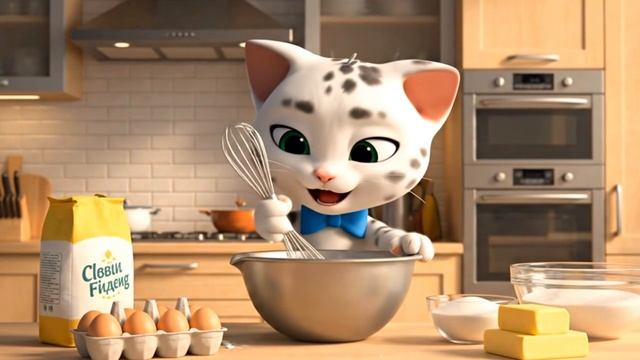 Котёнок кондитер#мультикидлядетей#обучающиемультики#мультикидлямалышей#детскоевидео#мультики