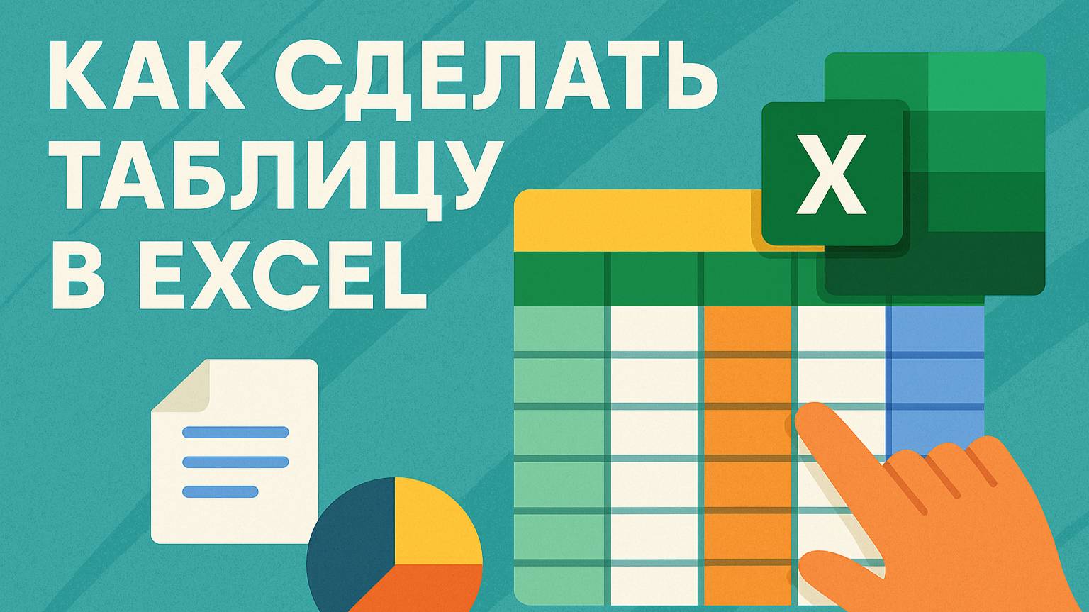 Как в экселе сделать таблицу