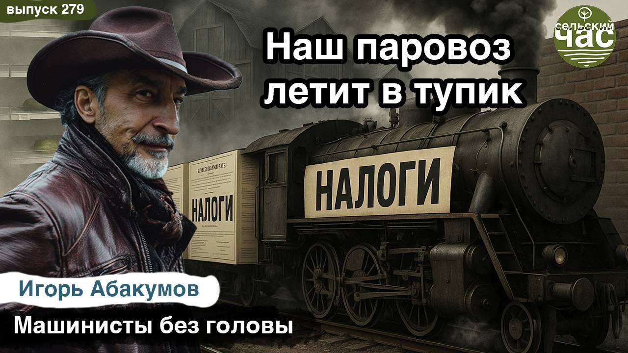Наш паровоз летит в тупик. Сельский час #279 (Игорь Абакумов)