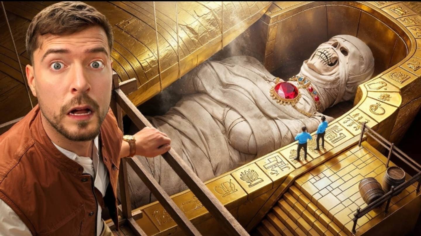 Я провёл 100 часов в египетской перомиде