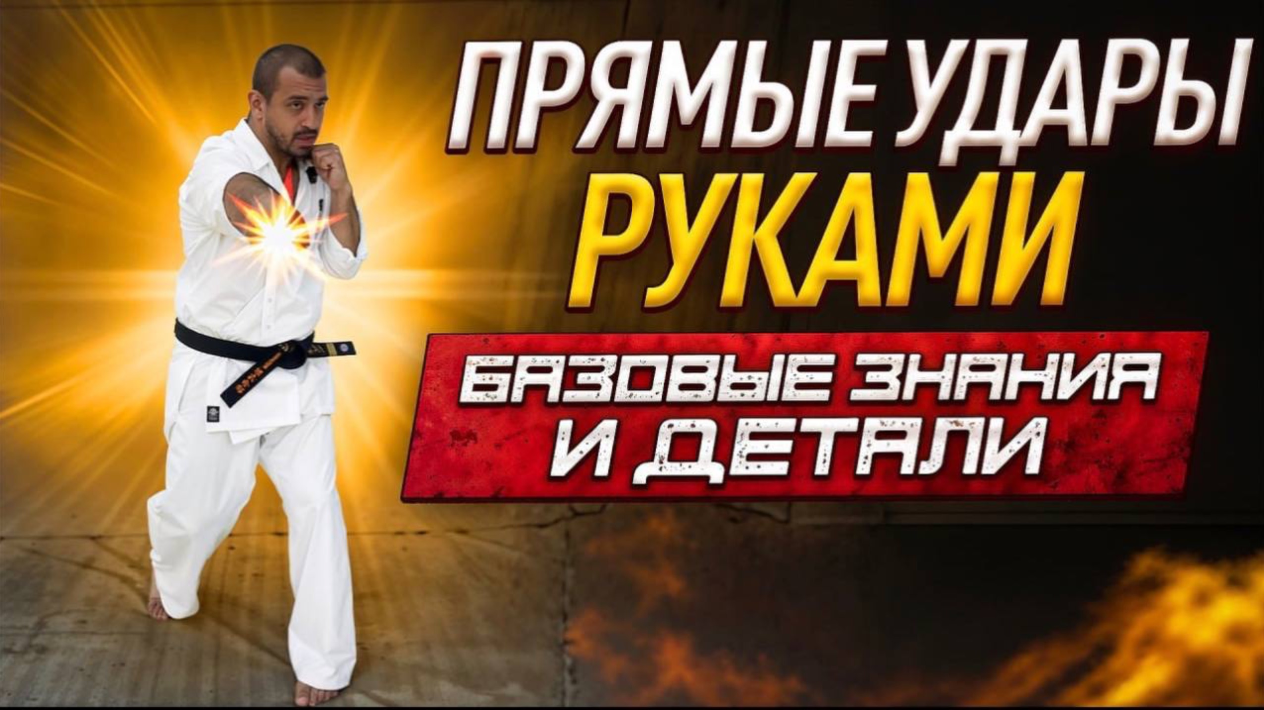 Обзорное видео // Прямой удар рукой // Арут Аветисян