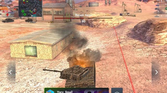 Tanks Blitz погоняем на танке.  💪