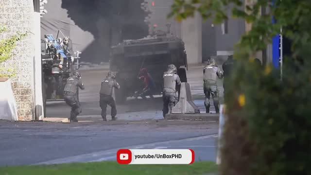 Человек-паук 4 кадры со съемок часть 14