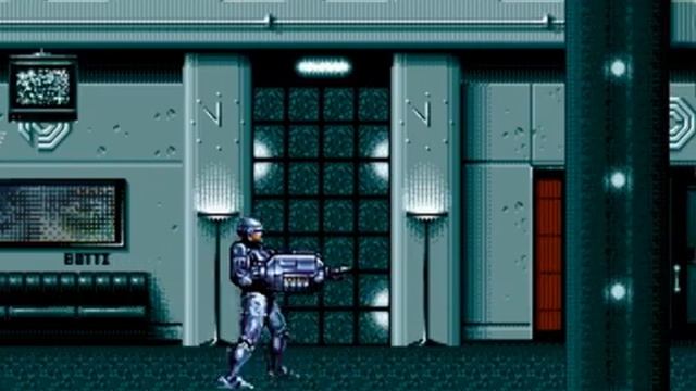 Robocop Vs Terminator прохождение Sega Mega Drive Genesis.