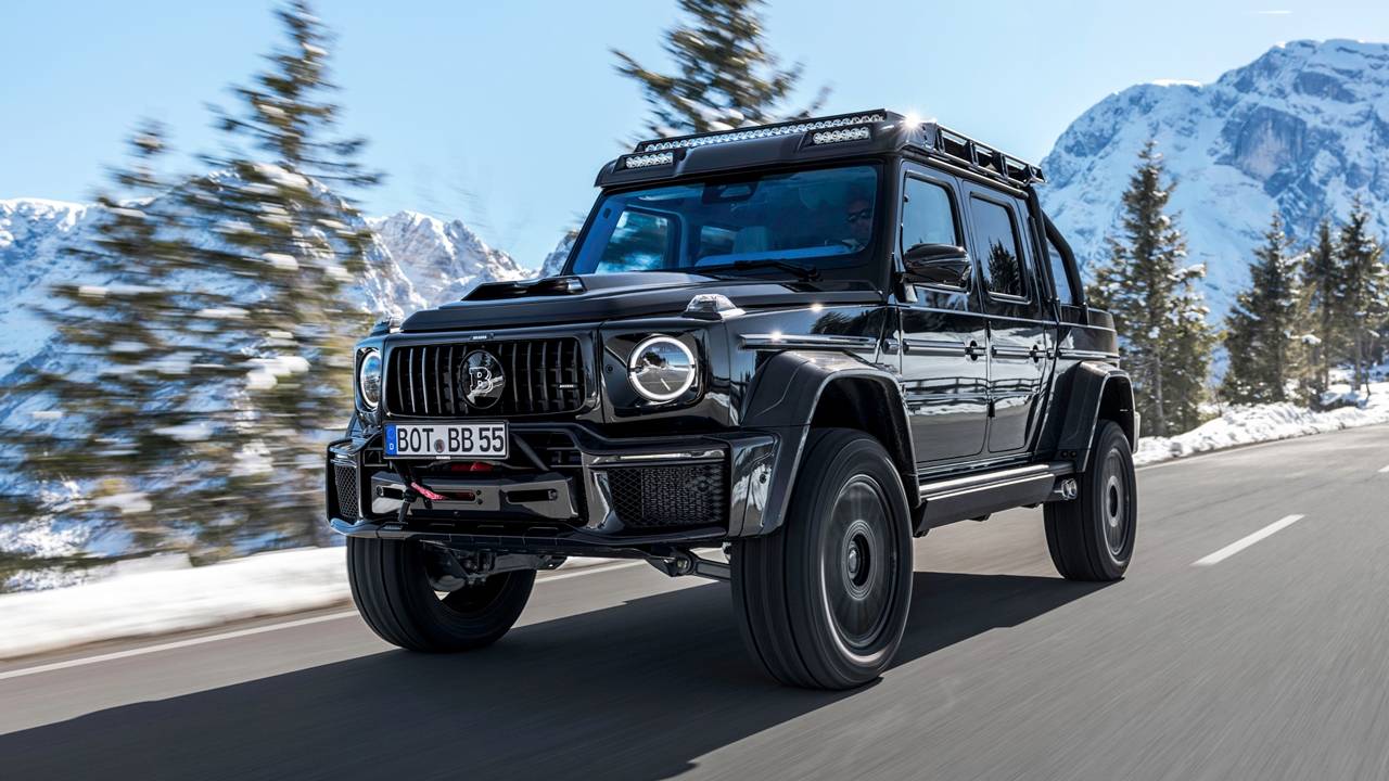 800-сильный супер-пикап Brabus XLP 800 Adventure